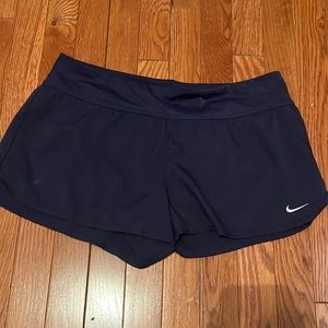 navy blue nike shorts